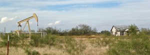 Oil well near Lubbock, TX