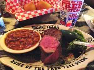 Steak in Texas